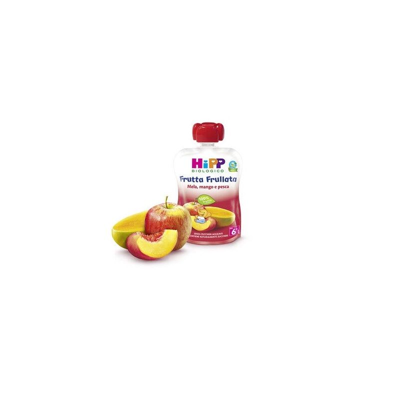 Hipp Frutta Frullata Mela Mango e Pesca 90 g-1