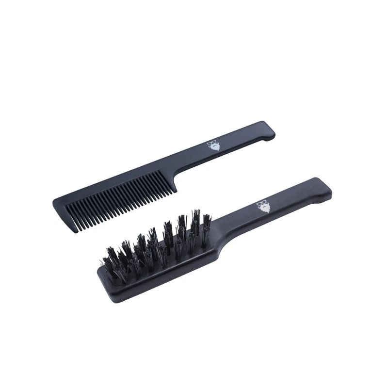 Hipsteria Kit Spazzole E Pettine Per Barba-1