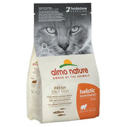 Almo Nature Holistic Maintenance Pesce Azzurro Fresco E Riso Cibo Secco Per Gatti Adulti Sacco 2kg-1