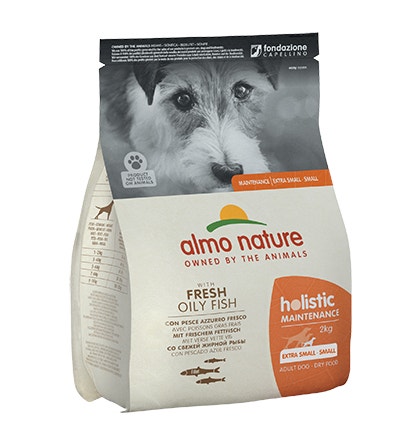 Almo Nature Holistic Maintenance Crocchette Pesce Cani Adulti Taglia Mini E Piccola Sacco 2kg-1