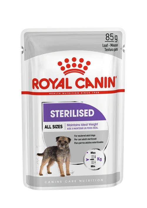 Royal Canin Sterilised Patè Per Cani Adulti Sterilizzati Bustina 85g-1