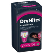 Huggies DryNites Girl Pyjama Pants 17-30Kg 4-7 Anni 10 Pezzi-1