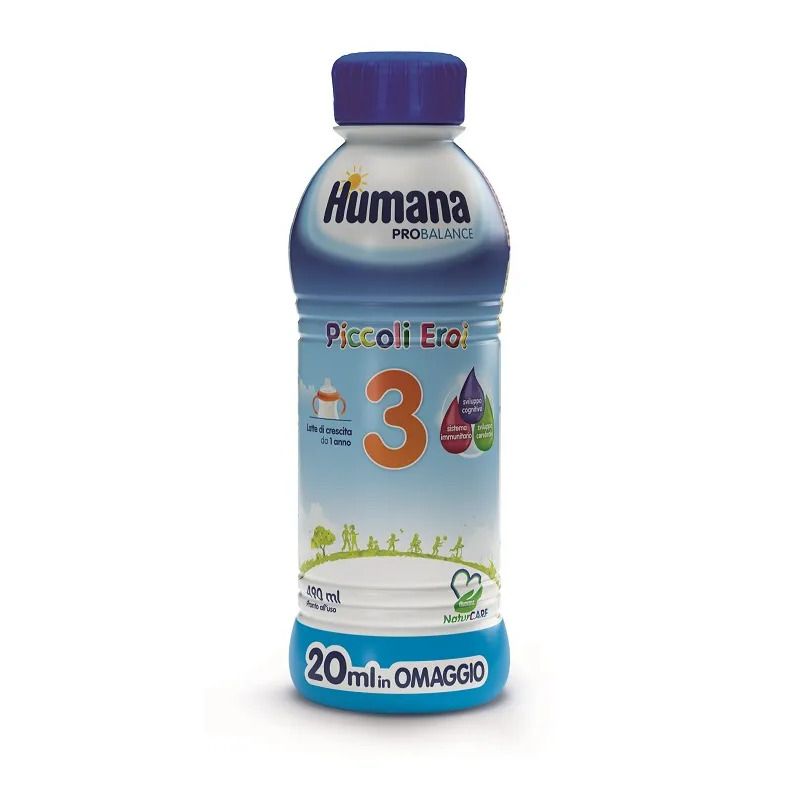Humana 3 ProBalance Piccoli Eroi latte per lattanti 12 mesi+ 490ml-1