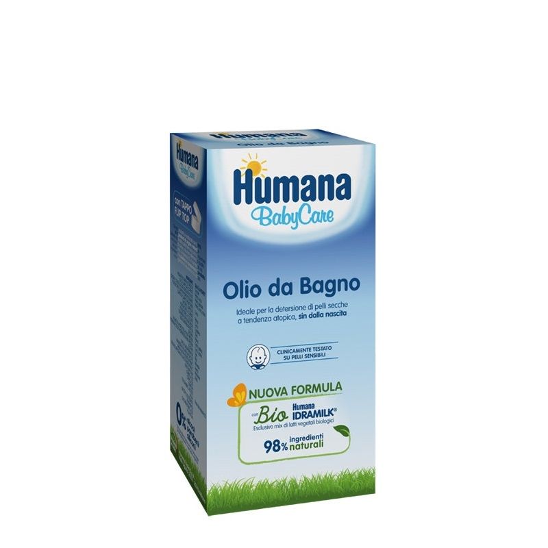 Humana Baby Care Olio Bagno 200ml-1