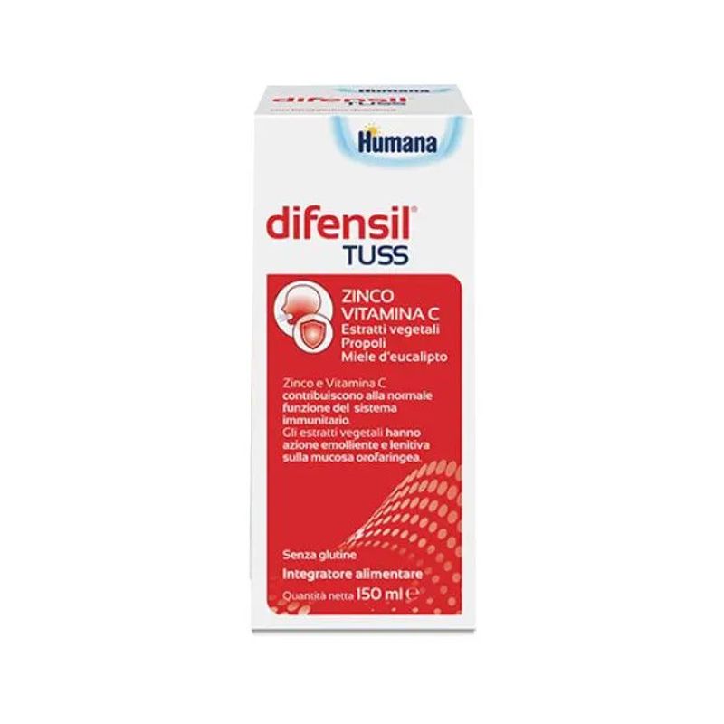 Humana Difensil Tuss utile per le difese immunitarie 150ml-1