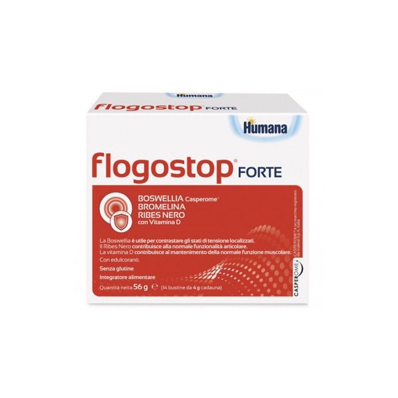 Humana Flogostop Forte per le difese immunitarie 14 bustine-1