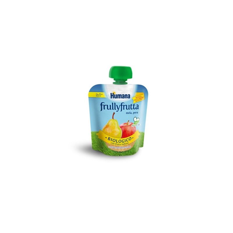 Humana Frullyfrutta Mela Pera 90g 6 Mesi+-1