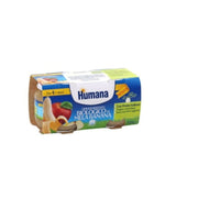 Humana Omogeneizzato Biologico Mela Banana 2X100g-1