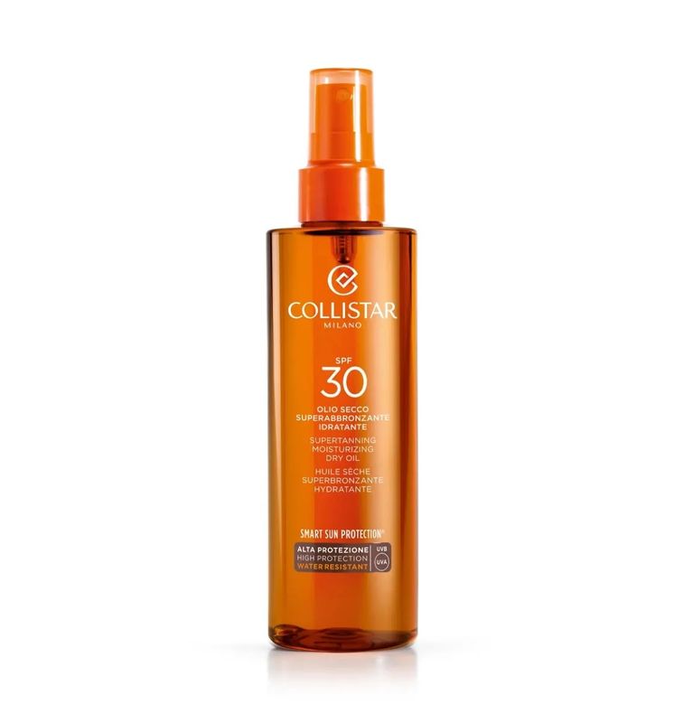 Collistar Olio Secco superabbronzante idratante SPF30 viso e corpo 200ml-1