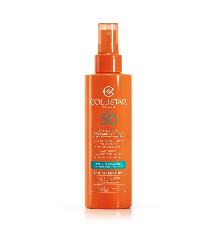 Collistar Latte Spray Protezione Attiva pelli ipersensibili SPF50+ viso e corpo 200ml-1