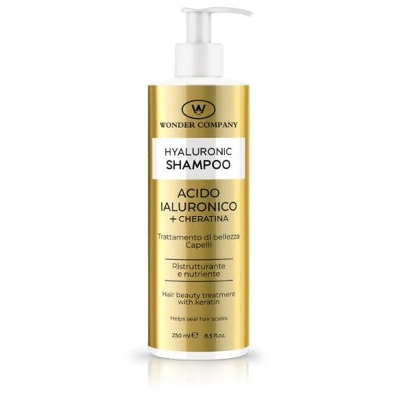 Hyaluronic Shampoo Ristrutturante Acido Ialuronico + Cheratina 250ml-1