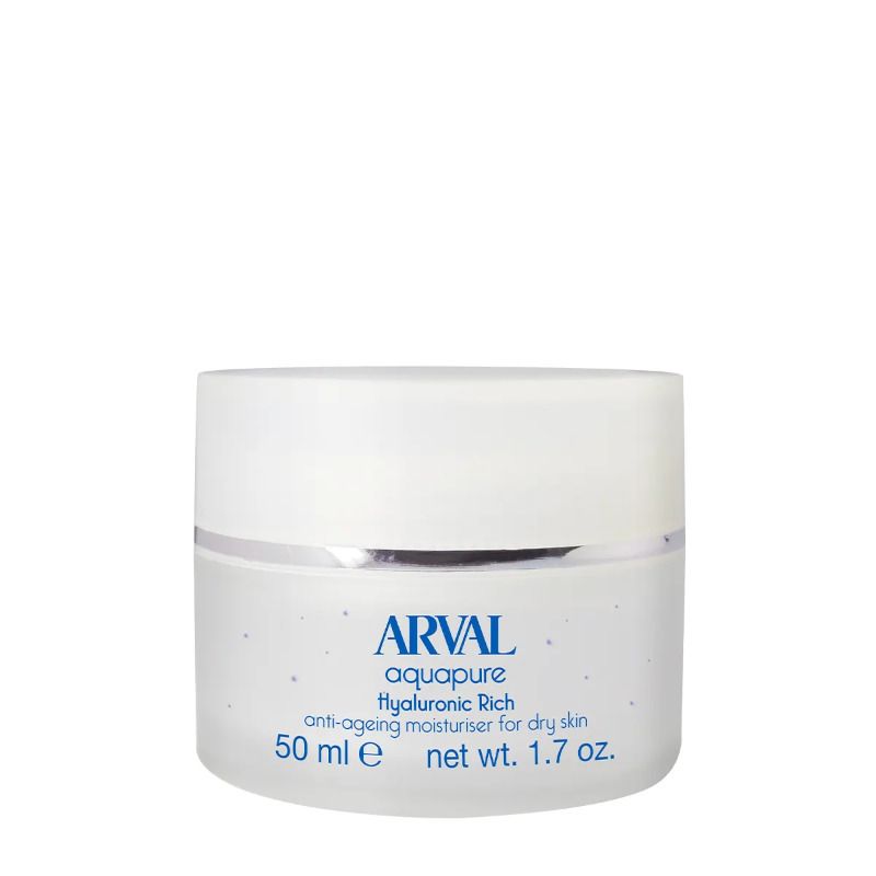 Arval Aquapure Hyaluronic Rich Idratante Viso Anti-età Pelli Secche 50ml-1