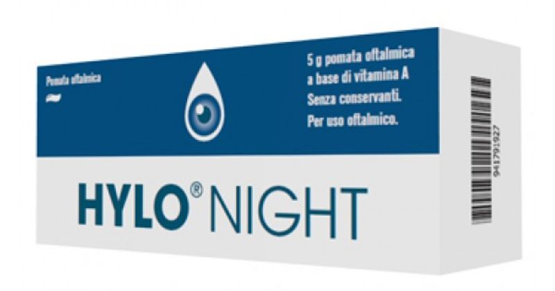 Hylo Night pomata oftalmica sterile 14g-1