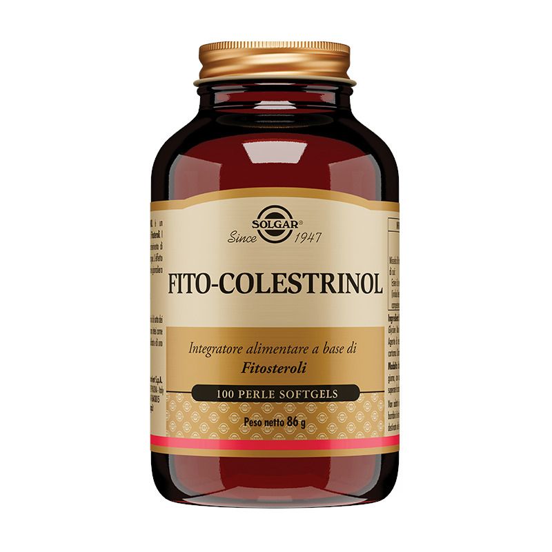 Solgar Fito-Colestrinol per il controllo dei livelli di colesterolo 100 perle softgels-1