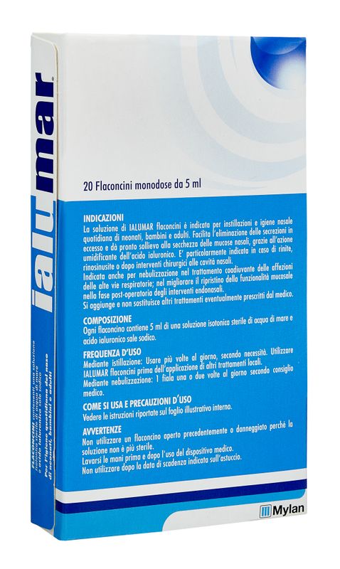 Ialumar soluzione isotonica 20 flaconcini monodose da 5 ml-2