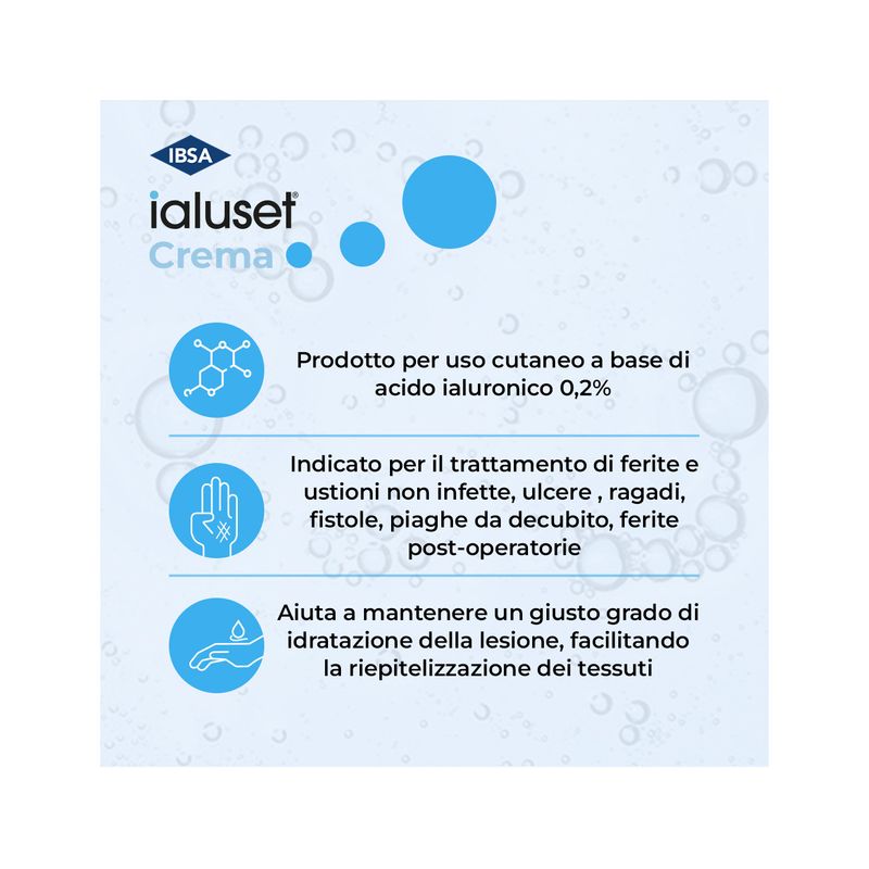 Ialuset crema Acido ialuronico (sale sodico) 0,2% 25 g-2