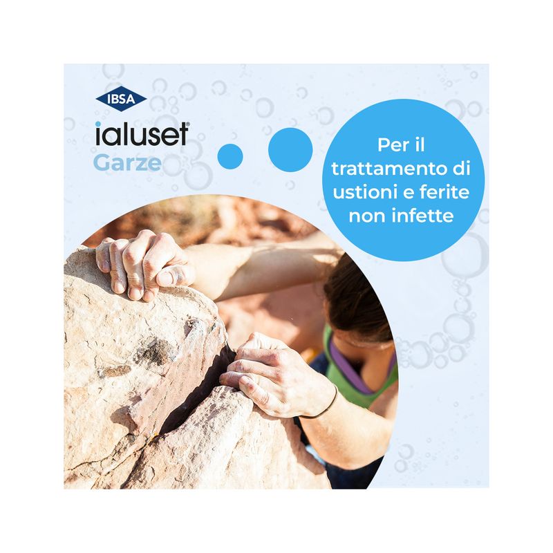 Ialuset garze con acido ialuronico 10 pezzi-1