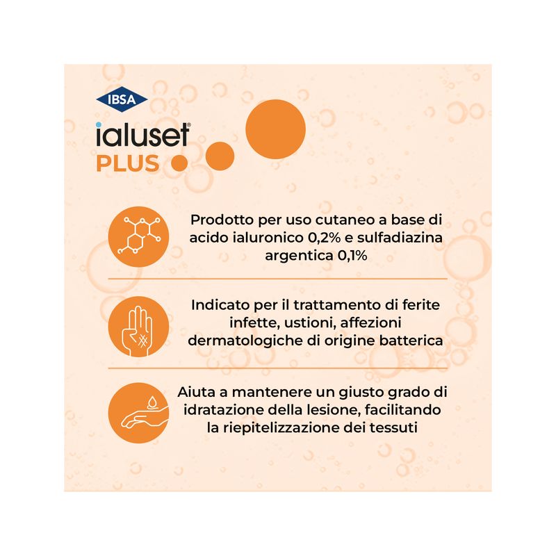 Ialuset Plus crema utile per ferite e ustioni 25g-4