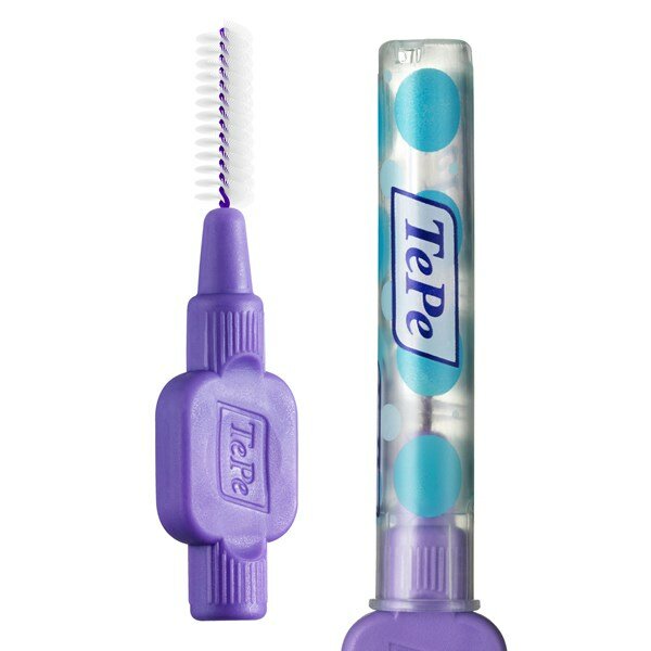 TePe Original Viola Scovolino Per Pulizia Interdentale Misura ISO 6 (filo 1,1 mm) 6 Pezzi-2