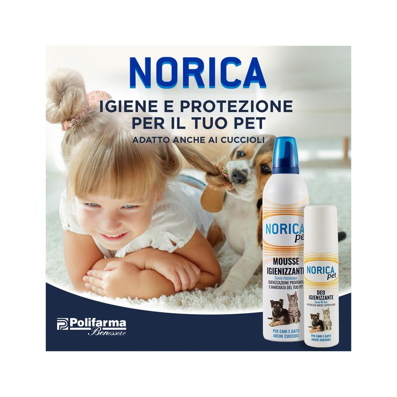 Norica Pet Deo spray igienizzante per cani e gatti 100ml-5