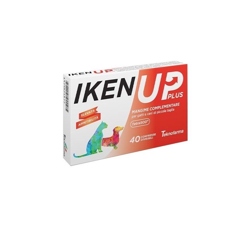 Iken Up Plus mangime per cani e gatti di piccola taglia 40 compresse-1
