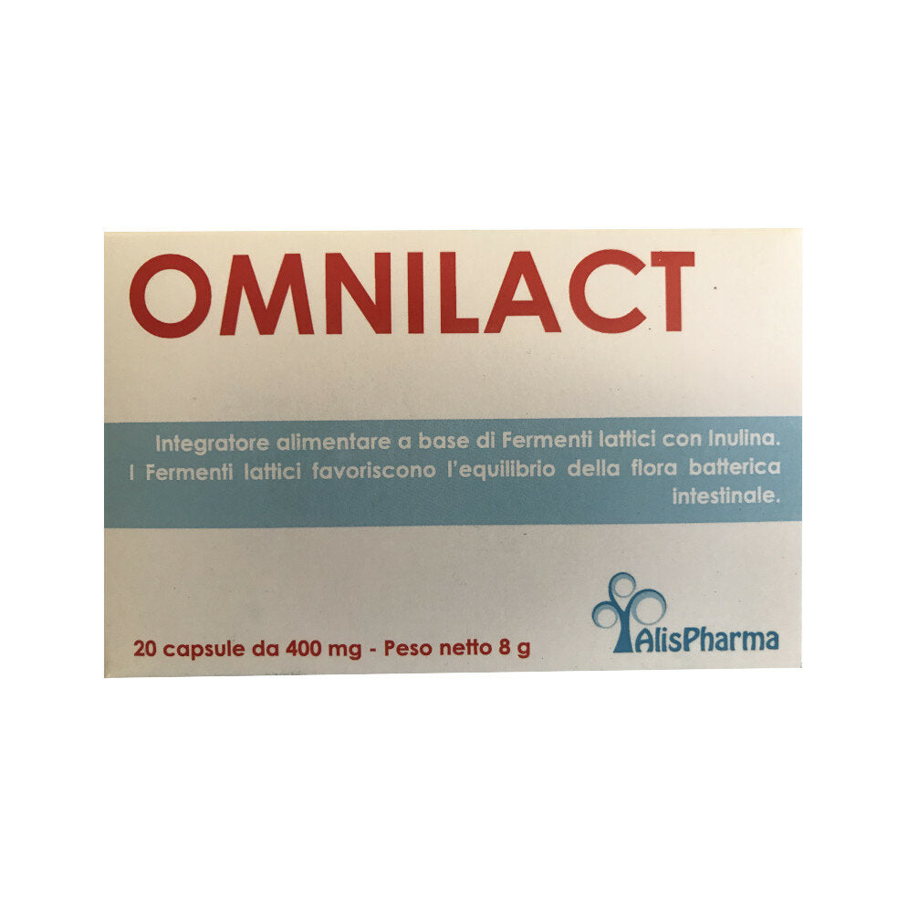 Omnilact Fermenti Lattici 20 Capsule-2