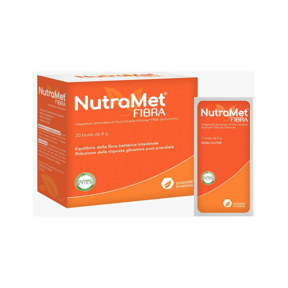 Nutramet fibra integratore alimentare 20 bustine-1