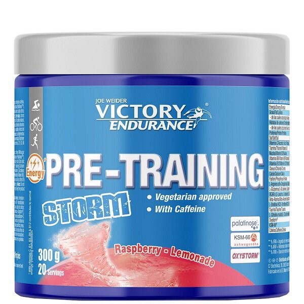 Victory Endurance Pre-Training Storm Raspberry Lemonade 300g-1