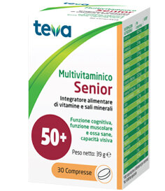 Teva Multivitaminico Senior 50+ vitamine e sali minerali 30 compresse-2