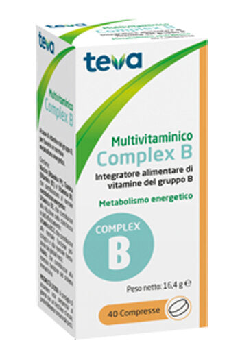 Teva Complex B Multivitaminico 40 compresse-2