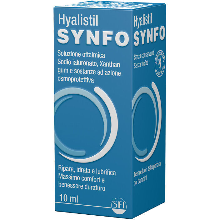 Hyalistil SYNFO soluzione oftalmica idratante e lubrificante 10ml-2