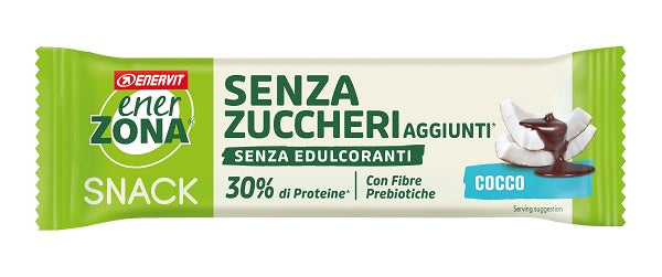 Enerzona Snack Coconut Barretta 33g