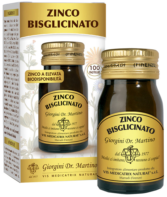 Dr Giorgini Zinco Bisglicinato 100 Pastiglie
