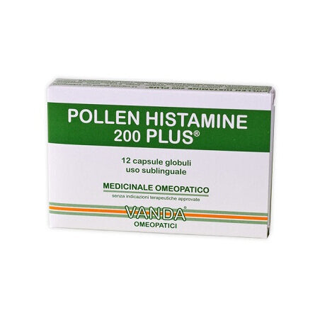 Pollen Histamine 200 plus 12 capsule globuli uso sublinguale-2
