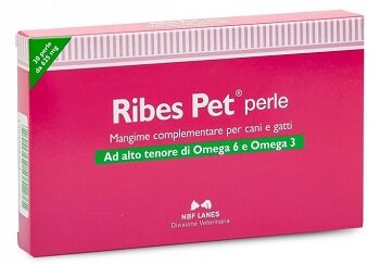 Ribes Pet Cane e Gatto mangime complementare per cani e gatti 30 perle-2