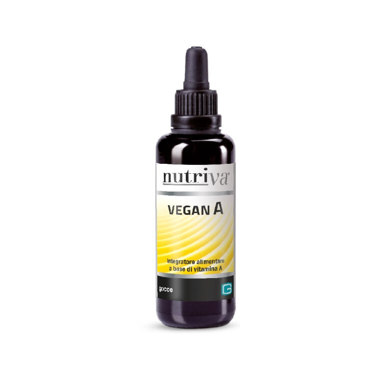 Nutriva Vegan A integratore alimentare utile per il benessere della pelle 30ml-2
