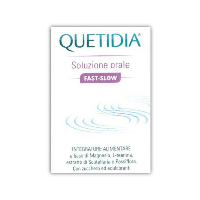Quetidia Soluzione Orale Fast Slow Integratore Alimentare benessere Mentale 150ml-2