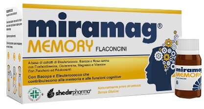 Miramag Memory per la memoria e concentrazione 10 flaconcini-2