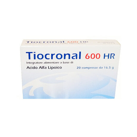 Tiocronal 600 HR integratore antiossidante 20 compresse-2