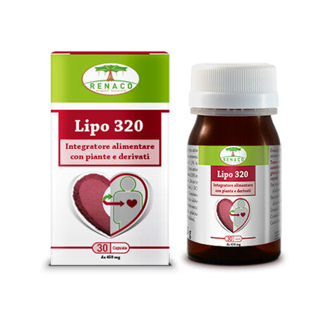 Renaco Lipo 320 per il controllo dei livelli di colesterolo 30 capsule-2