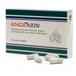 Angiovein Integratore alimentare di estratti vegetali con vitamina B6, Acido folico e acido lipoico-2
