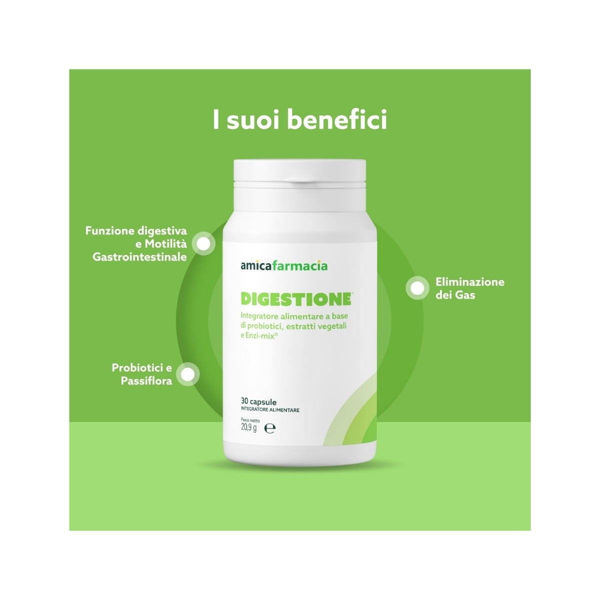 Amicafarmacia Digestione Integratore 30 Capsule-10