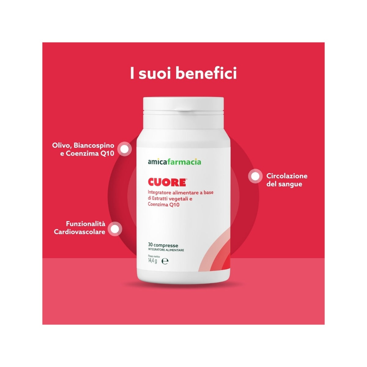 Amicafarmacia Cuore Integratore 30 Compresse-4