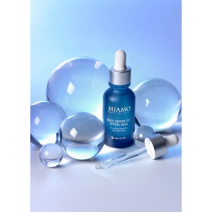Miamo Longevity Plus Multi-Peptide 20% Lifting Serum siero tensore rughe d'espressione 30ml-3