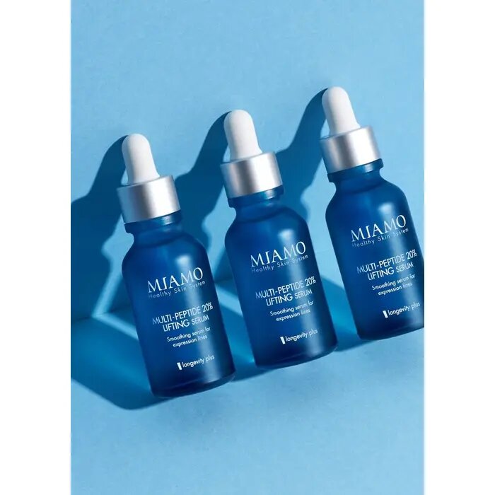 Miamo Longevity Plus Multi-Peptide 20% Lifting Serum siero tensore rughe d'espressione 30ml-4