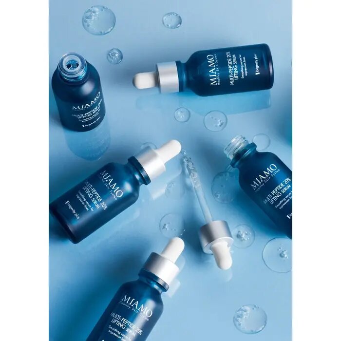 Miamo Longevity Plus Multi-Peptide 20% Lifting Serum siero tensore rughe d'espressione 30ml-5