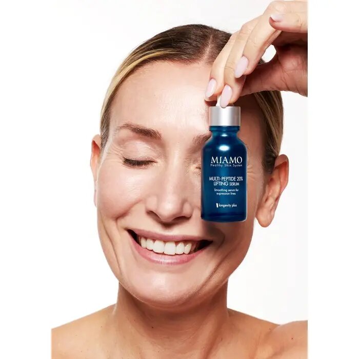 Miamo Longevity Plus Multi-Peptide 20% Lifting Serum siero tensore rughe d'espressione 30ml-6