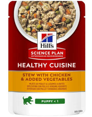 Hill's Science Plan Healthy Cuisine Puppy Medium & Large Breed Al Pollo Bustina 90gr-2