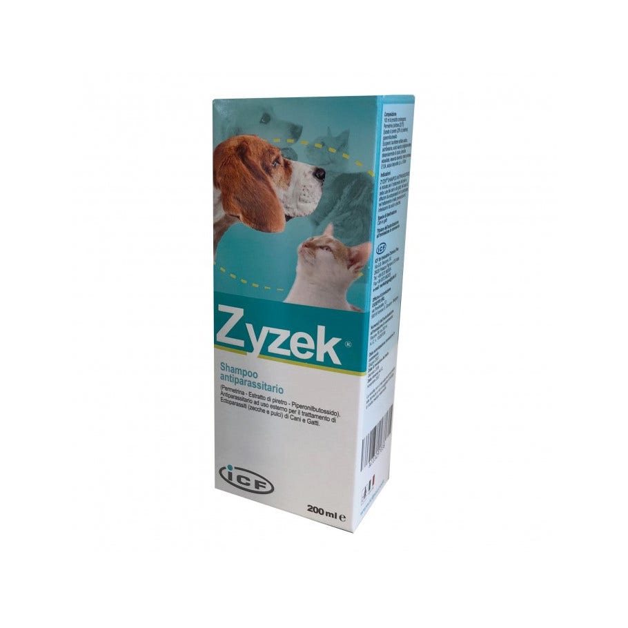 Zyzek Shampoo Antiparassitario Uso Topico 1 Flacone 200ml-1