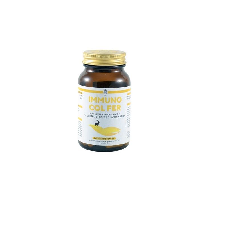 Immuno Col Fer per le difese immunitarie 60 capsule vegetali-1